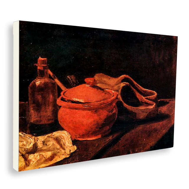 빈센트 반 고흐 1881 토기, 유리병, 나막신의 정물화 세계명화 캔버스 인테리어 액자